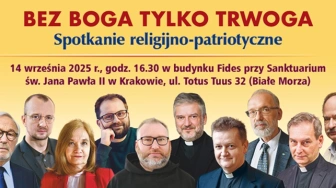 „Bez Boga tylko trwoga”. Wielkie spotkanie Białego Kruka w Sanktuarium św. Jana Pawła II!