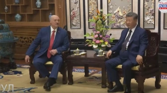 Z Moskwy prosto do Pekinu. Łukaszenka spotkał się z Xi Jinpingiem