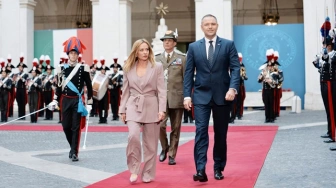 Dyplomacja przy olimpijskim ogniu. Prezydent Nawrocki spotka się z premier Meloni w Mediolanie