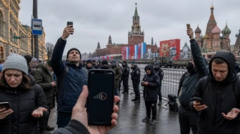 „Zagrożenie terrorystyczne”. Moskwa odcina internet przed paradą 9 maja