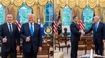 "Wygrasz!". Nawrocki spotkał się z Trumpem