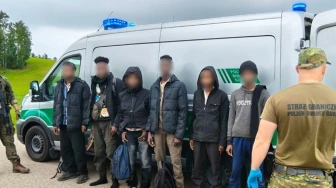 22 osoby zatrzymane na granicy z Litwą