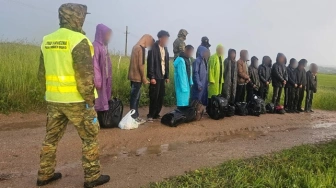 Granica polsko-litewska. Kolejne dziesiątki nielegalnych migrantów zatrzymanych