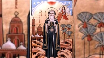 Święty Pachomiusz Starszy, pustelnik