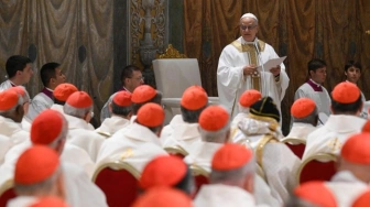 Wojny, encyklika i synod, kardynałowie poznali temat konsystorza
