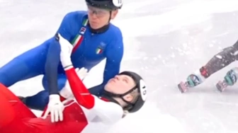 Groźny wypadek polskiej łyżwiarki w Mediolanie [Wideo]