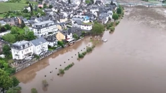 Niemcy walczą z żywiołem. Powodzie w Kraju Saary