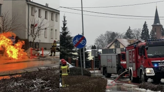 Szczecin. Ewakuowano mieszkańców po uszkodzeniu gazociągu