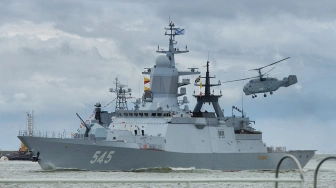 Rosyjska prowokacja. Brytyjczycy przechwycili okręty