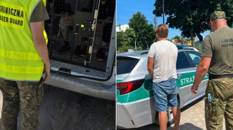 Udawał kuriera żywności, a przewoził migrantów