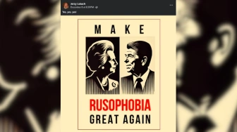 Z internetu: Make Rusophobia Great Again!