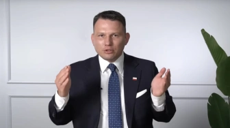 TVN zapowiada transmisję rozmowy Mentzena z Nawrockim. Mentzen: To jest zwykłe złodziejstwo