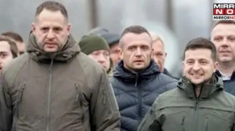 Oskarżany o korupcję szef biura Zełenskiego idzie na front