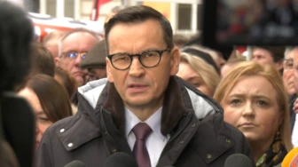 Morawiecki przed prokuraturą: Jeszcze raz podjąłbym taką decyzję