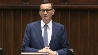 Morawiecki o ataku na córkę Nawrockiego: Wara od dzieci!