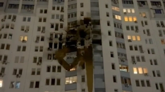 Rosjanie użyli rakiety balistycznej w zmasowanym ataku na Ukrainę