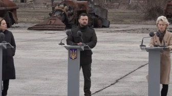 Przywódcy Zachodu w Kijowie: Ukraina będzie wolna!