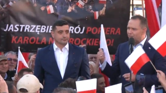 Sojusz Warszawy i Bukaresztu? George Simion wspiera Nawrockiego i wzywa do budowy „Europy ojczyzn”