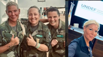 Z sali obrad na linię ognia. Była posłanka Szwecji walczy na Ukrainie