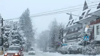 Tatry sparaliżowane przez śnieg. Drzewa łamią się jak zapałki, zamknięto cały park