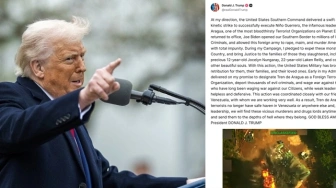 Trump pokazał nagranie ataku. Nie żyje jeden z najgroźniejszych gangsterów Ameryki Łacińskiej