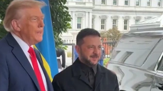 Zełenski: Trump obiecał broń za 90 mld USD jako gwarancję bezpieczeństwa