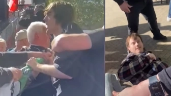 Ochroniarz Trzaskowskiego rzucił dzieckiem - Student w wywiadzie dla TV Republika [Wideo]