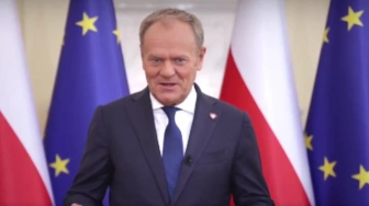 Tusk zapowiada lot w kosmos i zachwala nacjonalizm