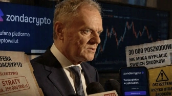 „Rozliczcie siebie, nie opozycję” - Nawrocki wprost o aferze kryptowalut