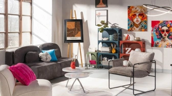 Wnętrze w stylu gallery art: pomysły ze sklepu meblowego [Materiał promocyjny]