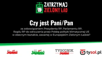 Władzom Gdańska przeszkadza baner krytykujący „Zielony Ład” - to kolejna próba uciszania Solidaności?