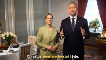 Życzenia Pary Prezydenckiej. „Chrystus zmartwychwstał i żyje!”