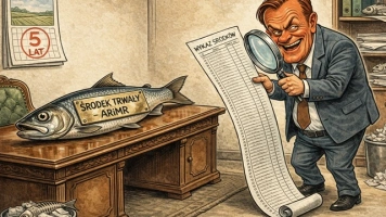 Flądry i pstrągi  „środkami trwałymi”? Gróbarczyk ostro o nękaniu producentów ryb przez rząd Tuska