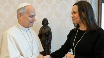 Papież spotkał się z liderką wenezuelskiej opozycji