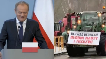 „Tusk odpuścił postulaty rolników”. Jabłoński: Polskę zaleją produkty z Ukrainy