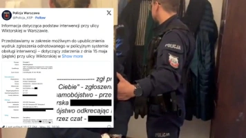 Skandaliczna interwencja w domu Sakiewicza. Policja publikuje wydruk zgłoszenia