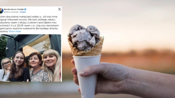 RPD ratuje wizerunek zdjęciem z właścicielką lodziarni. Jak rzeczywiście wyglądało spotkanie?