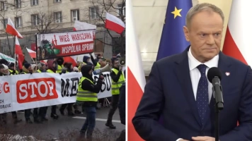 Premier kpi z rolników? „Szczerze mówiąc, spodziewałem się większej manifestacji”