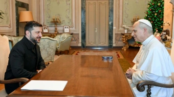 Papież spotkał się z prezydentem Ukrainy