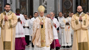 Msza Krzyżma w Watykanie. Leon XIV do kapłanów o „mrocznej godzinie”