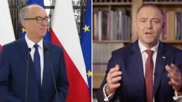 „Specjalizuje się w biciu z ludźmi w lesie”. Czarzasty uderza w prezydenta