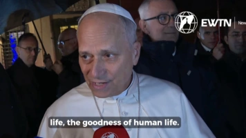 Leon XIV: Wykorzystajmy Boże Narodzenie do refleksji nad świętością ludzkiego życia