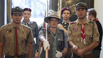 „Muszę sobie wyrobić silny charakter, wolę nieugiętą”. Prezydent zwrócił się do harcerzy