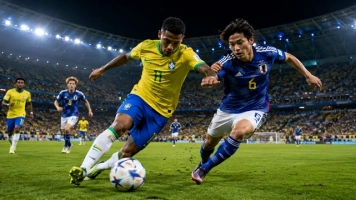 Japonia mocno postawiła się Brazylii. Po zaciętym meczu 2:1 dla faworytów