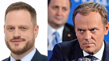 „Pod jego siedzeniem płonie pożar”. Cieszyński odpowiedział Tuskowi