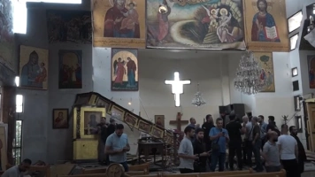 Zamachowiec samobójca wysadził się w prawosławnym kościele w Syrii