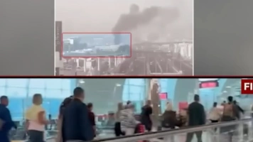 Dubaj. Strącony dron spadł w pobliżu lotniska, ranni cywile