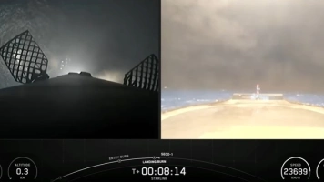 Polskie satelity na orbicie. Historyczny start Falcona 9 [Wideo]