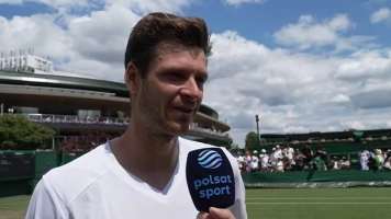 Brawo Hubert Hurkacz! Polak w 1/8 finału Wimbledonu