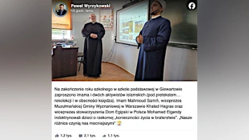 Giewartów: Rok szkolny zakończony „rekolekcjami” z islamskimi aktywistami